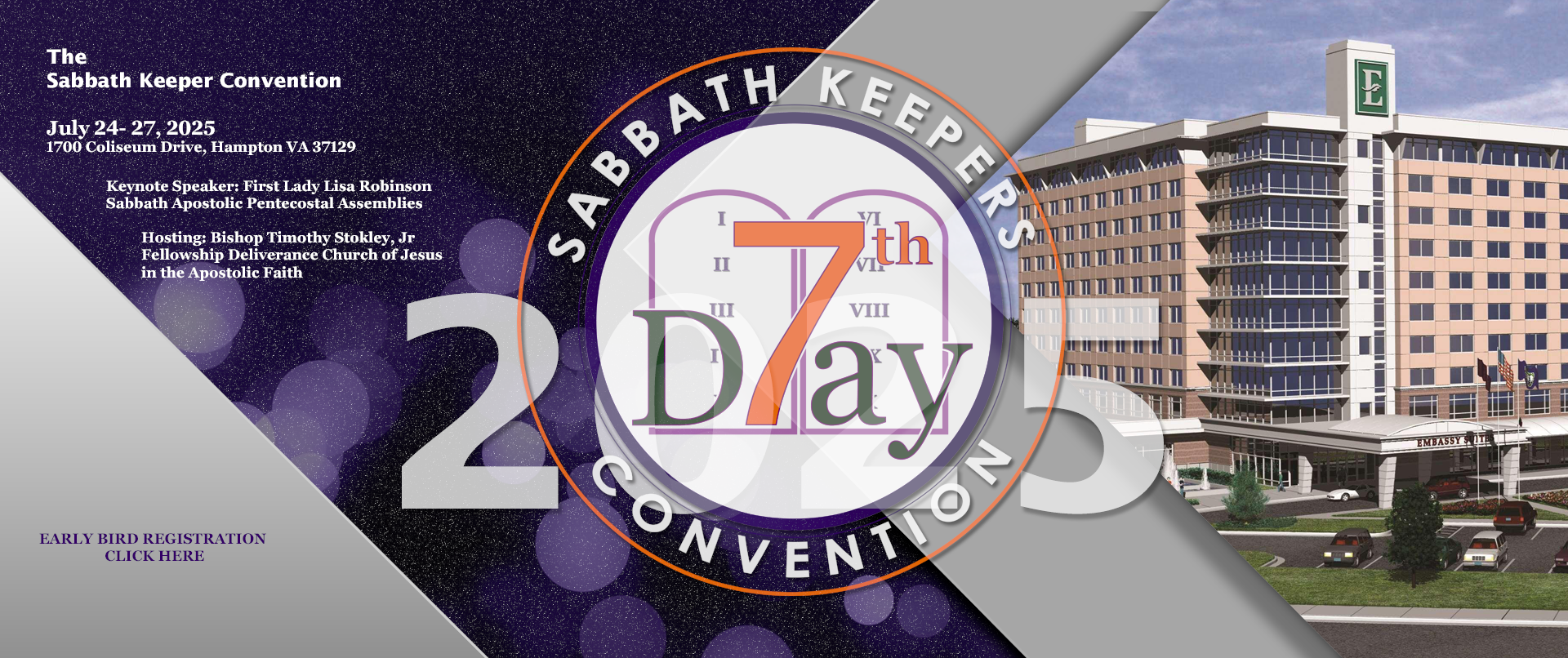 Click Here for Early Registrations